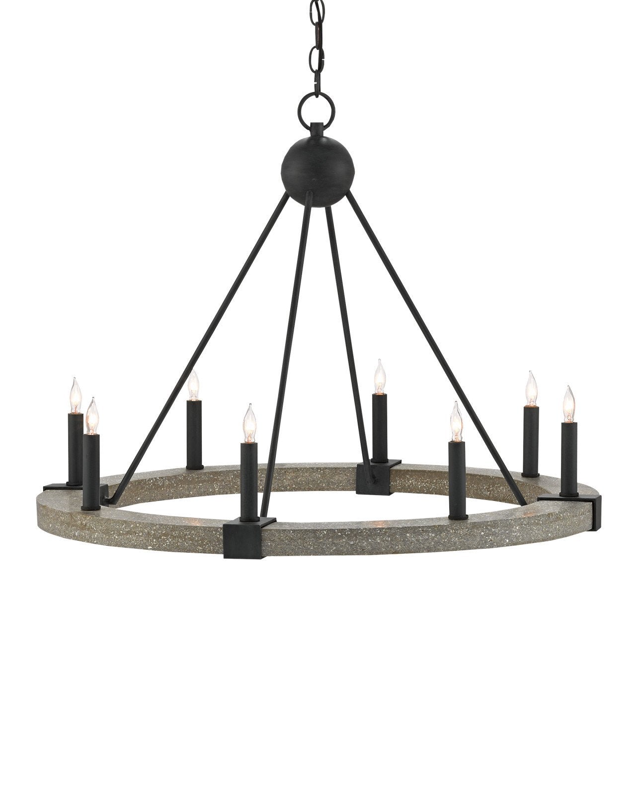 Burgos Black Chandelier